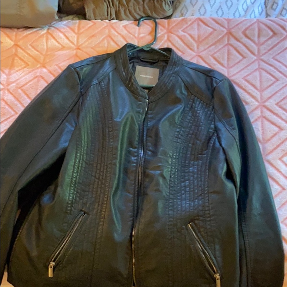Maurice’s leather jacket